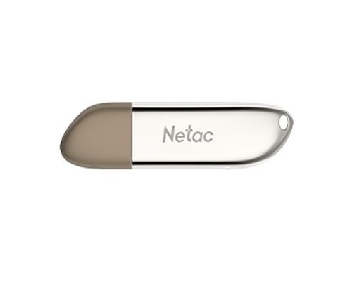 [Носитель информации] Netac USB Drive 16GB U352 <NT03U352N-016G-20PN>, USB2.0, с колпачком, металлическая