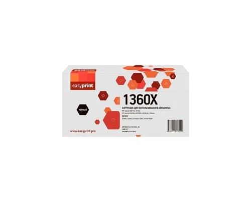 [Расходные материалы] Easyprint  W1360X Тонер-картридж (LH-W1360X_NC)  для HP LaserJet M211dw/M236 (2600 стр.) черный, БЕЗ ЧИПА