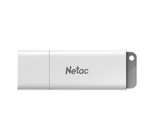 Netac USB Drive 64GB U185 <NT03U185N-064G-20WH>, USB2.0, с колпачком, пластиковая белая