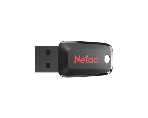 [Носитель информации] Netac USB Drive 64GB U197 <NT03U197N-064G-20BK>, USB2.0, пластиковая, черная