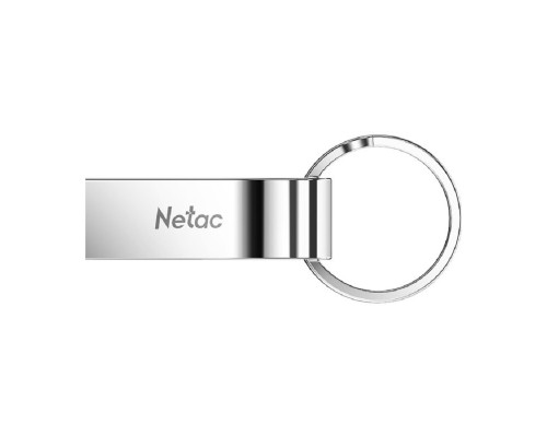 [Носитель информации] Netac USB Drive 32GB U275 <NT03U275N-032G-20SL>, USB2.0, с кольцом, металлическая