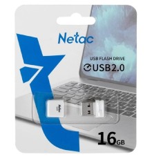 Netac USB Drive 16GB U116 USB2.0, retail version [NT03U116N-016G-20WH]