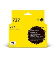 T2  C1Q12A  Картридж № 727  (IC-HC1Q12A) для HP Designjet T920/T930/T1500/T1530/T2500/T2530, матовый черный, с чипом