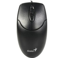 Мышь проводная Genius NetScroll 120 V2, оптическая, разрешение 1000 DPI, кабель 1.5 м, для правой/левой руки. Цвет: черный (31010018400)