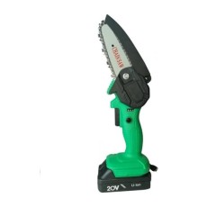 Пила цепная аккумуляторная ZITREK GreenSaw 20 { 20В, 1,5Ач Li-ion аккум. 2шт, ЗУ } [082-1850]