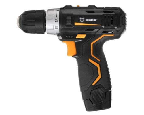 [Дрели, Шуруповерты, Гайковерты] Аккумуляторная дрель-шуруповерт DEKO GCD12DU3 [063-4096]