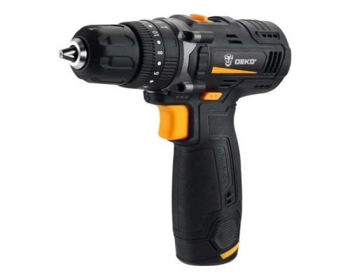 [Дрели, Шуруповерты, Гайковерты] Дрель-шуруповерт ударная аккумуляторная DEKO GCD12DU, 12В, 1x1.5Ач [063-4039]