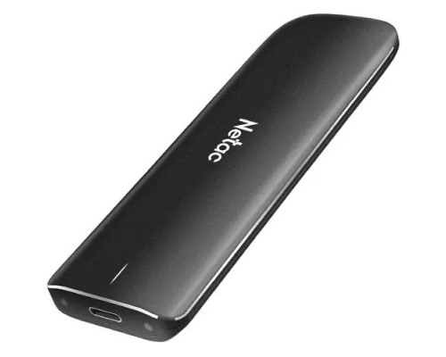 [носитель информации] Netac Portable SSD 1TB ZX Black USB 3.2 Gen 2 Type-C External, R/W up to 1050MB/950MB/s, NT01ZX-001T-32BK