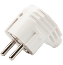 REXANT 11-8954 Вилка Евро угловая с з/к 16А белая 