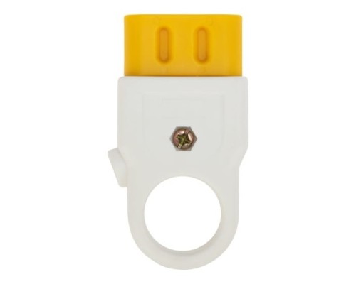 [Smartbuy Вилки, Разъемы силовые, Колодки] REXANT 11-8526 Розетка разборная без з/к 10А плоская белая 