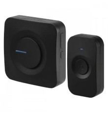 REXANT 73-0017 Беспроводной дверной звонок 52 мелодии IP56 (черный) 