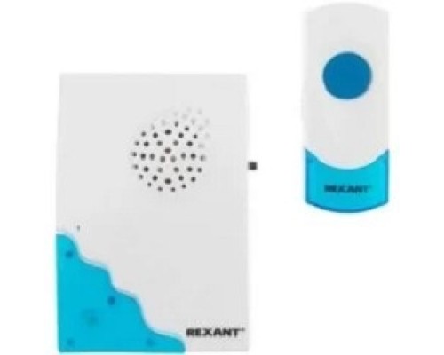 [Звонки] REXANT 73-0050 Беспроводной дверной звонок с двумя вызывными панелями кнопка IP 44   RX-5