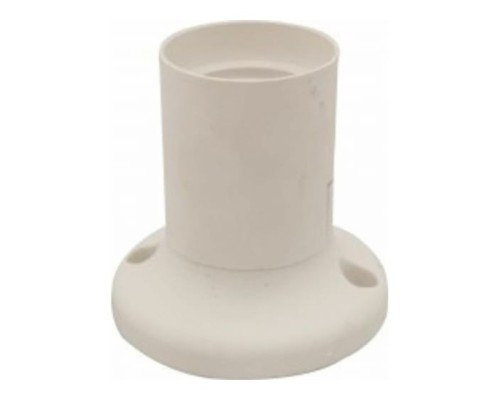 [ЭРА Колодки удлинителей, тройники] REXANT 11-8870 Патрон пластиковый настенный Е27 прямой, белый 