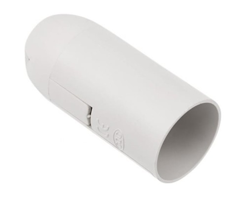 [ЭРА Колодки удлинителей, тройники] REXANT 11-8822 Патрон пластиковый термостойкий подвесной Е14 белый, c этикеткой, 