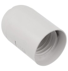 REXANT 11-8819 Патрон пластиковый термостойкий подвесной Е27 белый, c этикеткой, 