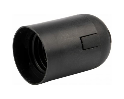 [ЭРА Колодки удлинителей, тройники] REXANT 11-8828 Патрон пластиковый термостойкий подвесной Е27, черный 