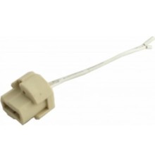 REXANT 11-8879 Цоколь «патрон» G9  с проводом 15 см, белый c этикеткой 