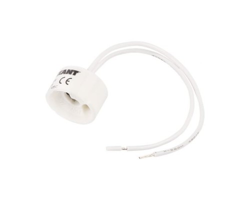 [ЭРА Колодки удлинителей, тройники] Rexant (11-8804) Цоколь «патрон» GU-10 с проводом 