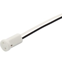 Rexant (11-8880) Цоколь «патрон» керамический G4 с проводом 15 см, (100шт. в упак) белый 