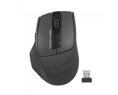 [Мышь] Мышь беспроводная A4Tech Fstyler FG30S , серый , оптическая, 2000dpi silent , USB, 6 кнопок (1204070)