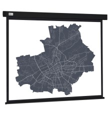 Экран Cactus Wallscreen CS-PSW-152X203-BK 152х203см 4:3 настенно-потолочный рулонный черный