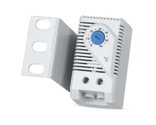 [Cabeus аксессуары к монтажным шкафам] Cabeus KTS011 Термостат нормально-разомкнутый 0-60°C для охлаждения, с креплением