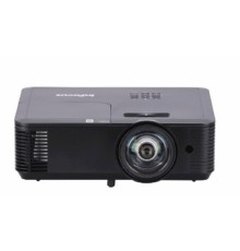 INFOCUS IN116BBST {DLP, 3600 lm, WXGA, 30 000:1, (0.52:1) - короткофокусный, 2xHDMI 1.4, VGA in, VGA out, S-video, USB-A (power), 3.5mm audio in, 3.5mm audio out, RS232, лампа до 15000 ч., 1x10W, 2.9}