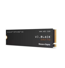 WD SSD Black SN770 NVMe, 2.0TB, M.2(22x80mm), NVMe, PCIe 4.0 x4, 3D TLC, R/W 5150/4850MB/s, IOPs 650 000/800 000, TBW 1200, DWPD 0.3 (12 мес.)