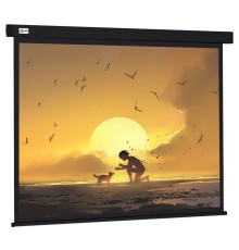 Экран Cactus Wallscreen CS-PSW-150X150-BK 150х150см 1:1 настенно-потолочный рулонный черный