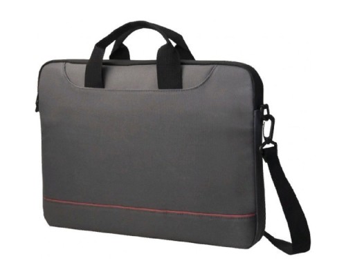 [Сумка для ноутбука] Сумка PORTCASE KCB-141GY (нейлон, серая до 15,6