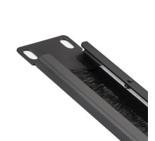 Exegate EX292874RUS Кабельный органайзер c щеточным вводом ExeGate BP19-1UM (19