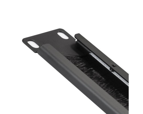 [аксессуары к монтажным шкафам] Exegate EX292874RUS Кабельный органайзер c щеточным вводом ExeGate BP19-1UM (19