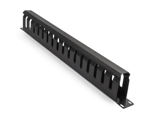 [аксессуары к монтажным шкафам] Exegate EX292872RUS Exegate EX292872RUS Кабельный органайзер ExeGate CM19-1U-16M-CV (горизонтальный 19