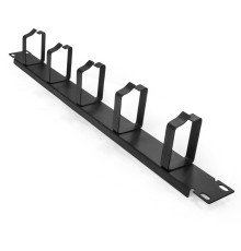 Exegate EX292869RUS Exegate EX292869RUS Кабельный органайзер ExeGate CM19-1U-5MR (горизонтальный 19