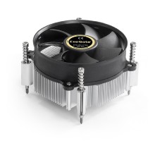 Exegate EX292654RUS Кулер ExeGate ETA-20.V1700 (Al, LGA1700/1150/1151/1155/1156/1200/1366, TDP 90W, Fan 95mm, 2400RPM, Hydro bearing, 3pin, 22db, 340г, с термопастой, на винтах, Color Box)