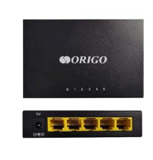 ORIGO OS1205/A1A Неуправляемый коммутатор 5x100Base-TX, корпус металл