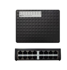 ORIGO OS1116/A1A Неуправляемый коммутатор, 16x100Base-TX, корпус пластик