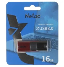 Netac USB Drive 16GB U182 Red USB3.0,retractable [NT03U182N-016G-30RE]