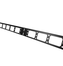 ЦМО Вертикальный кабельный органайзер в шкаф, ширина 150 мм 47U, цвет черный ВКО-М-47.150-9005