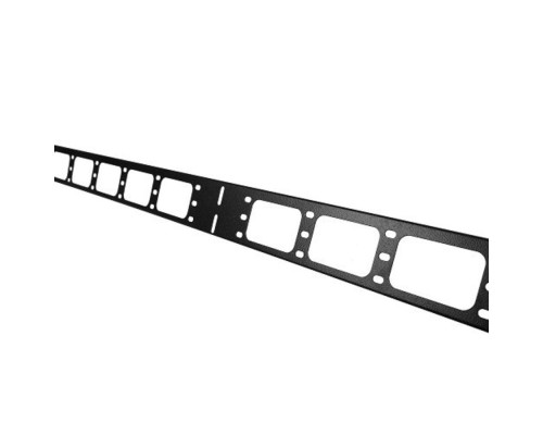 [Аксессуар] ЦМО Вертикальный кабельный органайзер в шкаф, ширина 150 мм 47U, цвет черный ВКО-М-47.150-9005