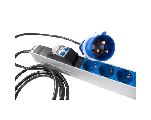 [Аксессуар] REM Верт блок розеток, мониторинг, измерение, 1 фаза 32A, авт, 20S, 1420 мм, вх IEC 309, шнур 3м R-MC1-32-20S-A-MI-1420-3-2P