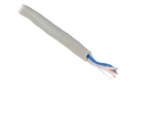 [Витая пара] SkyNet Кабель  UTP indoor 2x2x0,48, медный, FLUKE TEST, кат.5e, однож., (305 м), box, серый [CSS-UTP-2-CU](АК5020723/1693201)