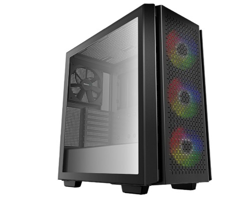 [Корпус] Deepcool CG560 черный без БП ATX 2x120mm 1x140mm 2xUSB3.0 audio bott PSU [R-CG560-BKAAE4-G-1]