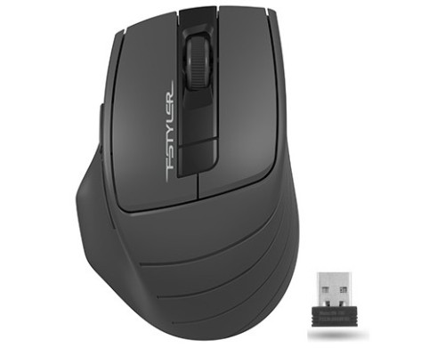 [Мышь] Мышь беспроводная A4Tech Fstyler FG30 , серый , оптическая, 2000dpi , USB, 6 кнопок (942676)