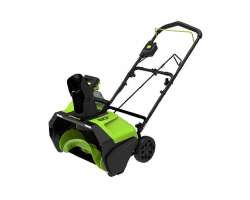 [Снегоуборочная техника] Greenworks 60В Снегоуборщик аккумуляторный Greenworks  GD60PSTK5, 60V, 51 см, бесщеточный (c АКБ 5АЧ и ЗУ) [2602907UG]