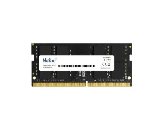 [Модуль памяти] Модуль памяти SO-DIMM DDR5 Netac Basic 16GB 4800MHz CL40 1.1V / NTBSD5N48SP-16