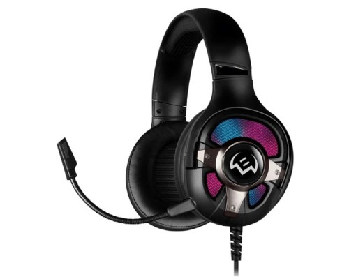 [Наушники] Игровые стереонаушники с микрофоном SVEN AP-U1100MV, черный (USB, RGB, 7.1)