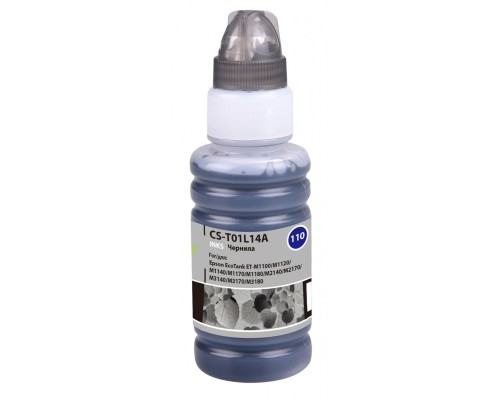 [Расходные материалы] Чернила Cactus CS-T01L14A 110S BK, для Epson, 70мл, черный