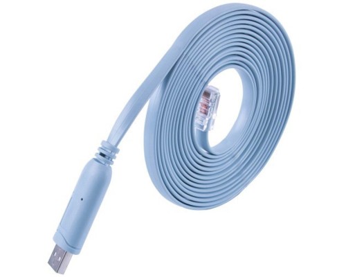 [переходник] KS-is KS-537U Кабель-адаптер консольный USB-A RJ45 