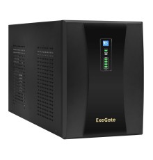 Exegate EX292615RUS ИБП ExeGate SpecialPro UNB-3000.LED.AVR.2SH.4C13.RJ.USB <3000VA/1800W,LED, AVR,2*Schuko+4*C13,RJ45/11,USB, металлический корпус, Black>